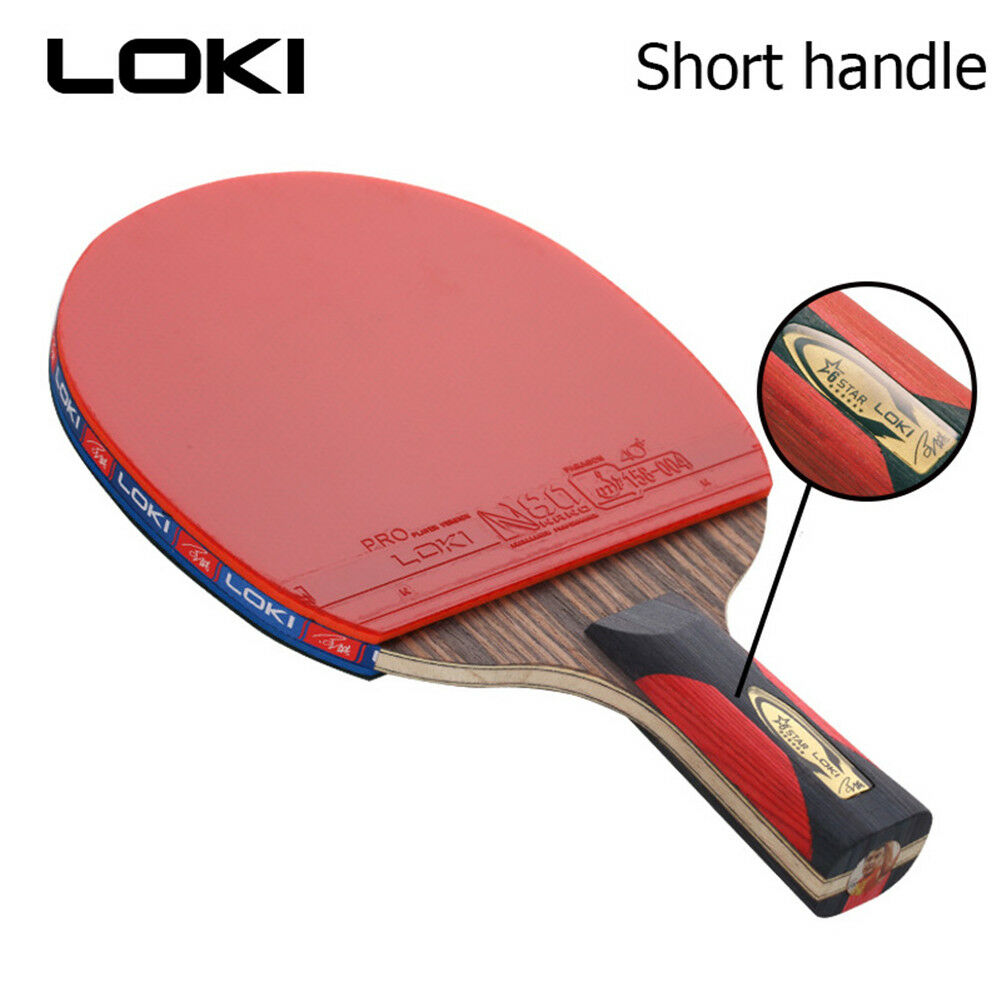 Short Handle Ping Pong Table Tennis Racket